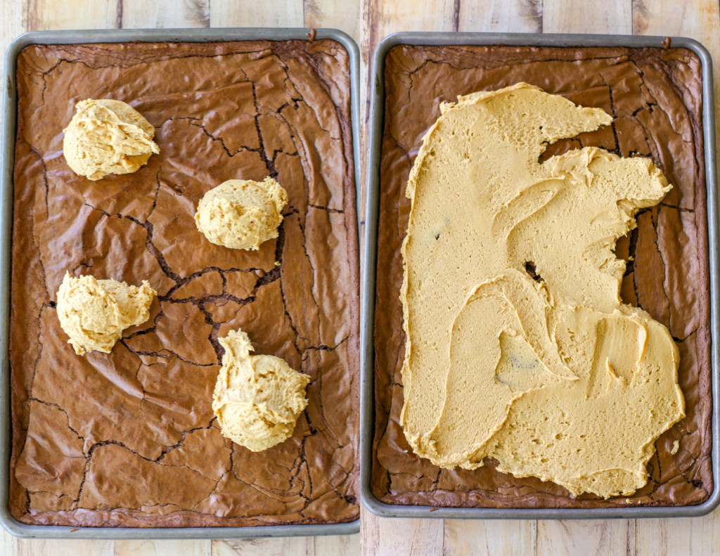 peanut butter brownies