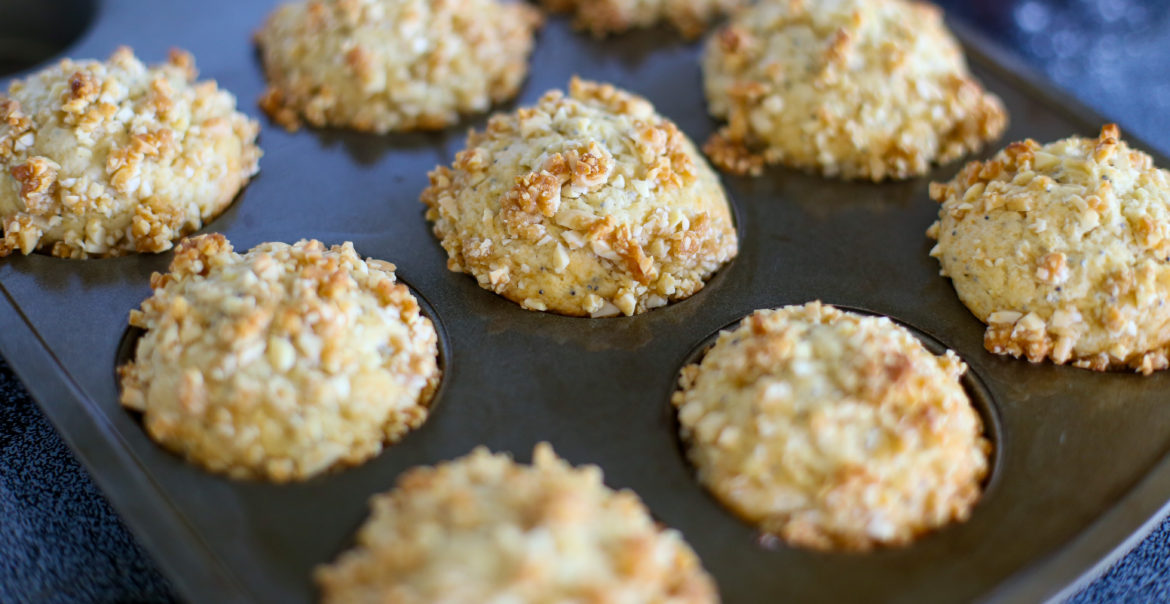 Almond Crunch Poppy Seed Muffins