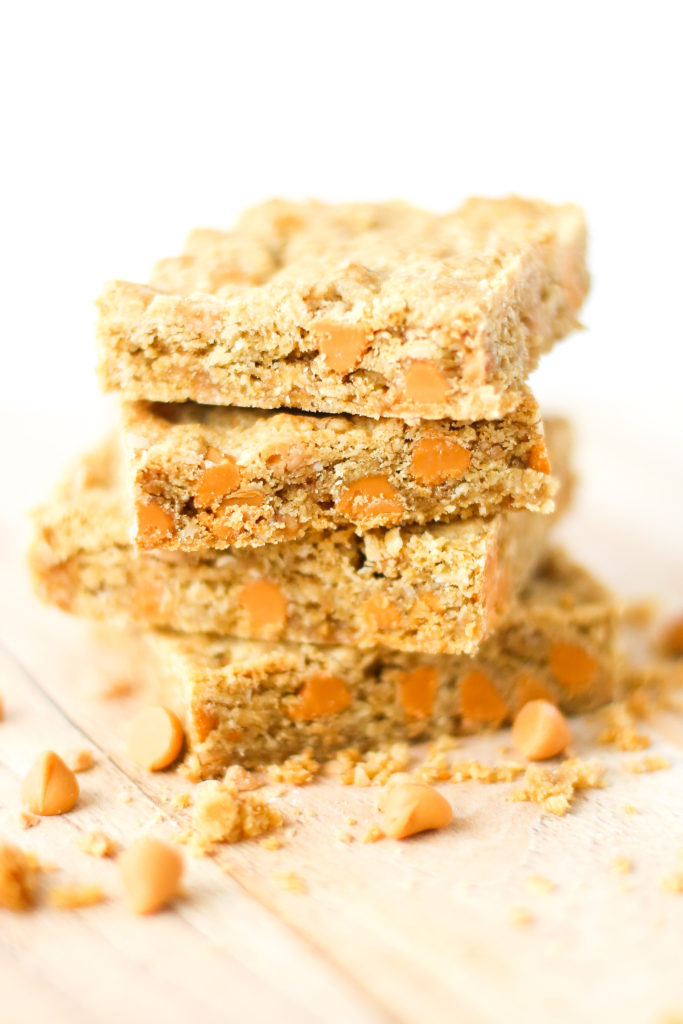 butterscotch toffee oatmeal bars