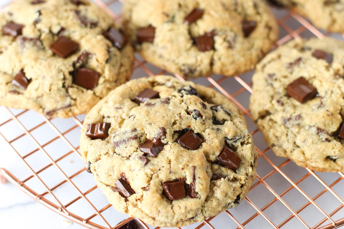 Oatmeal Cherry Chocolate Chunk Cookies