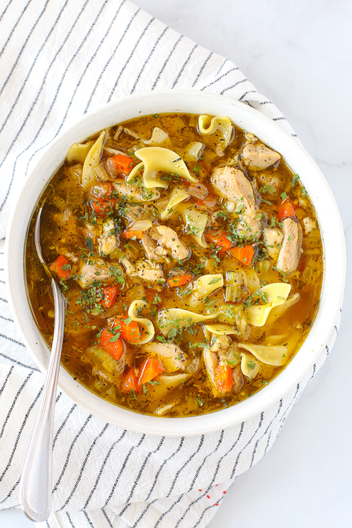 The Chicken Noodle Soup I Make All The Time