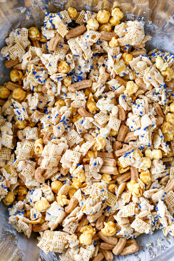 baseball snack mix